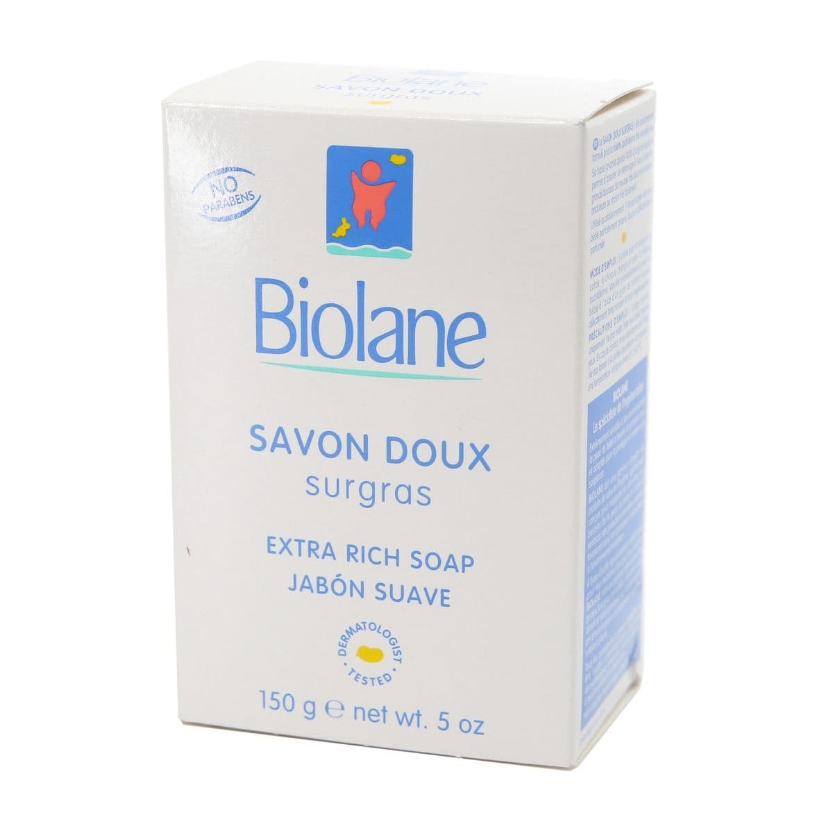 მშრალი საპონი 0 წლიდან 150 გ. 0042 ბიოლანი - Biolane