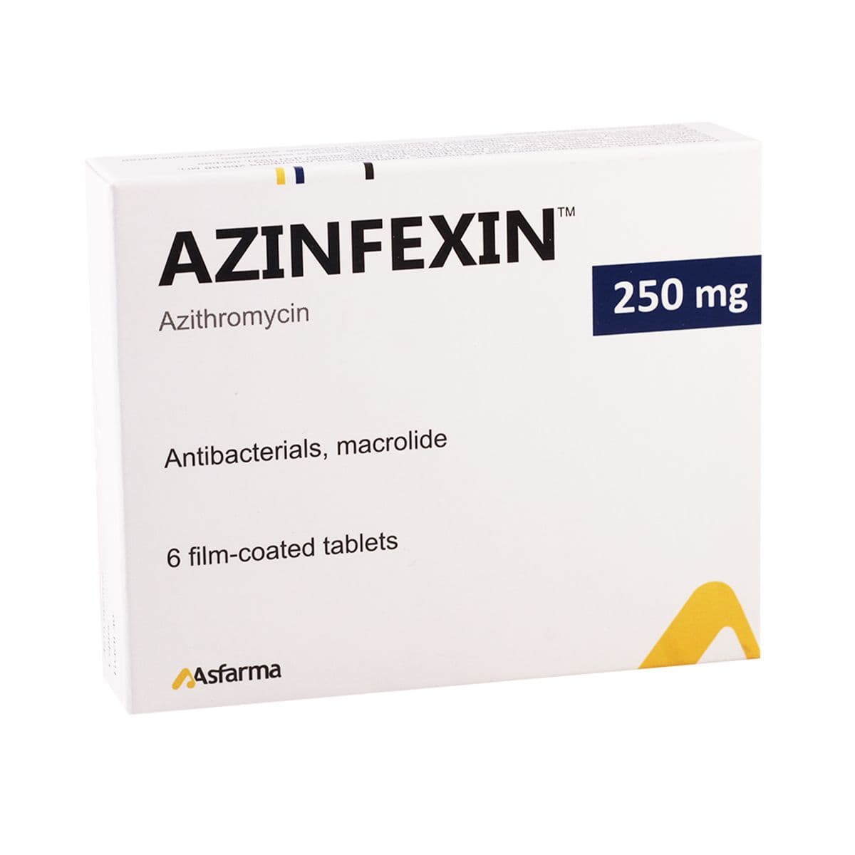 აზინფექსინი - AZINFEXIN 250მგ 6 ტაბლეტი