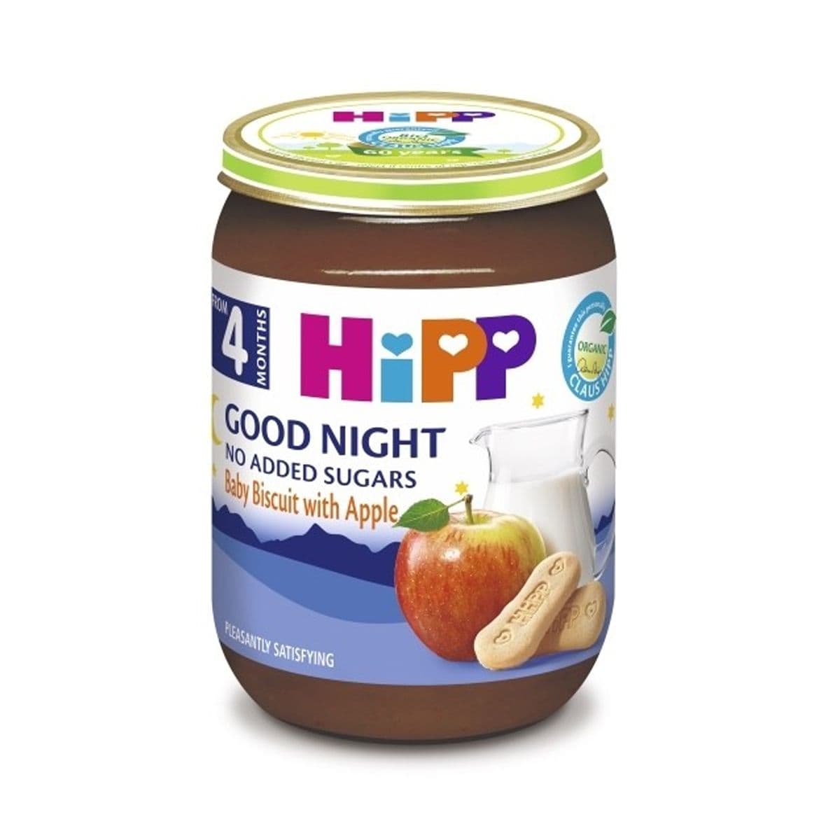 რძიანი ფაფა ორცხობილით და ვაშლით 4თვიდან ჰიპი - HIPP