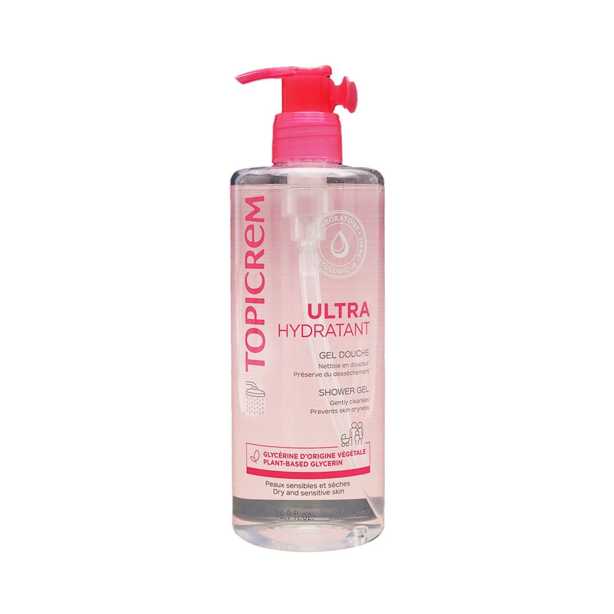 ტანის დასაბანი გელი 500მლ 2415 ტოპიკრემი - Topicrem