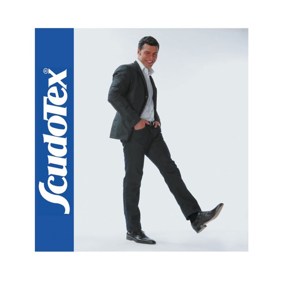 ანტივარიკოზული წინდა მამაკაცის შავი XL 2747 სკუდოტექსი - Scudotex