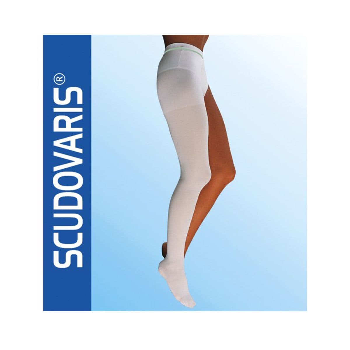 ანტიემბოლიური წინდა მარჯვენა თეთრი S 4734 სკუდოტექსი - Scudotex