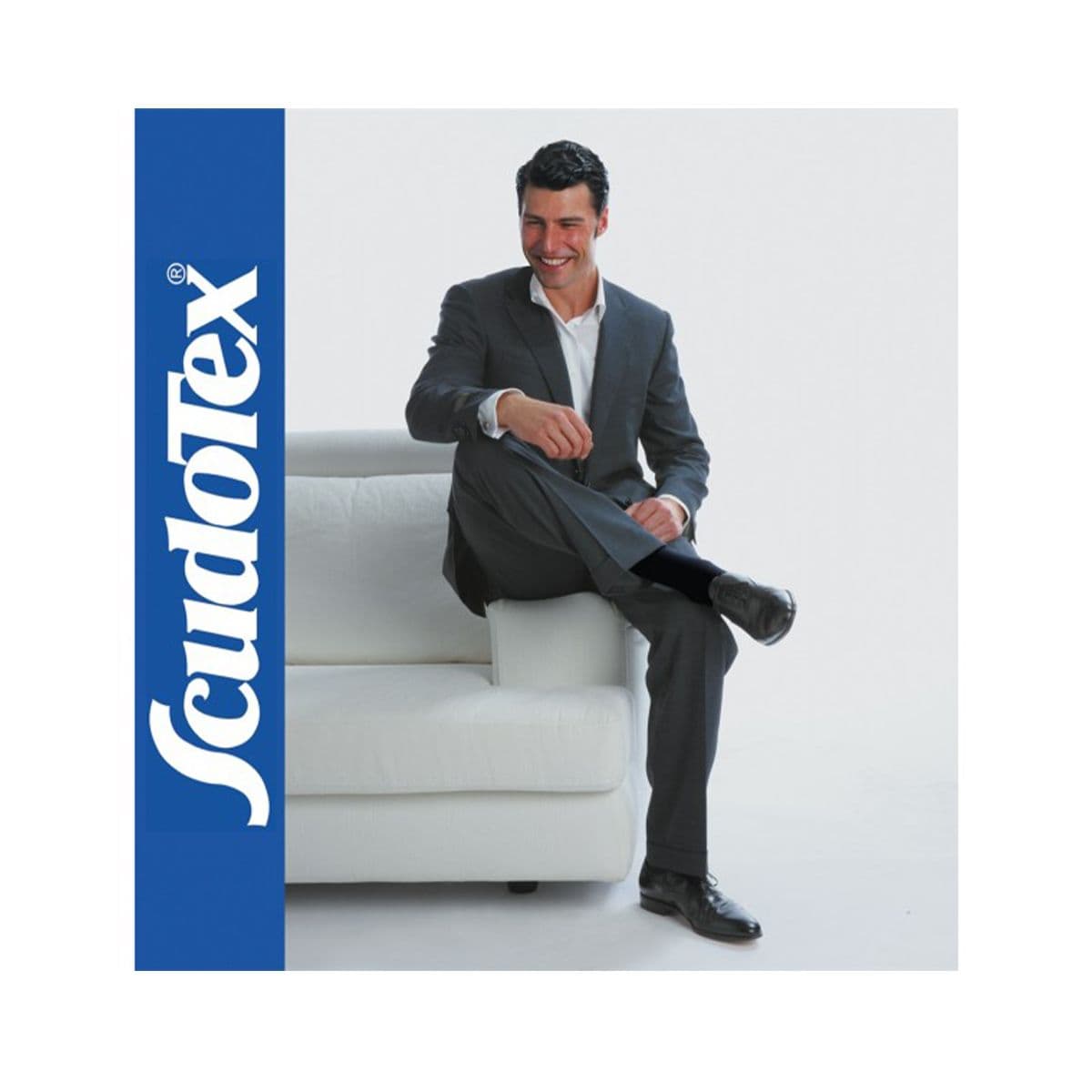 ანტივარიკოზული წინდა მამაკაცის შავი L 2655 სკუდოტექსი - Scudotex