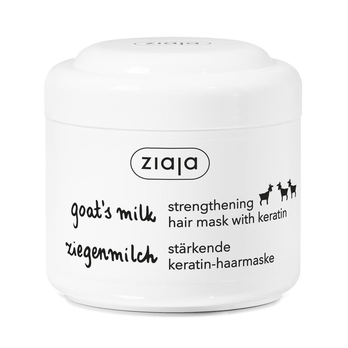 თხის რძის თმის ნიღაბი 35435 ზიაია - Ziaja