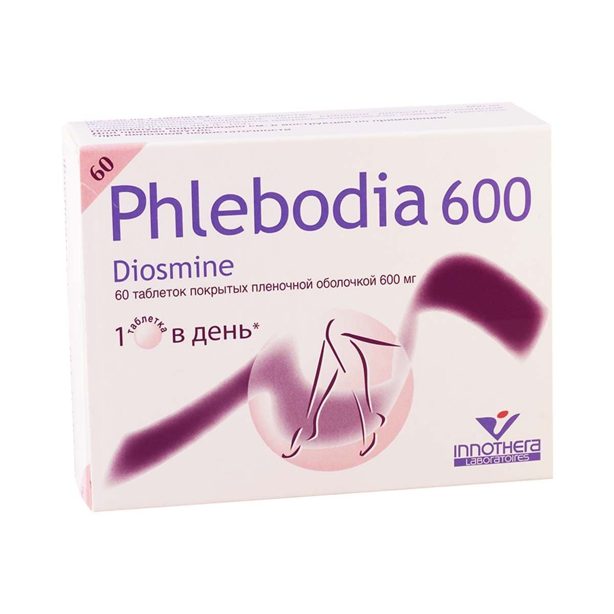 ფლებოდია - Flebodia 600მგ 60 ტაბლეტი