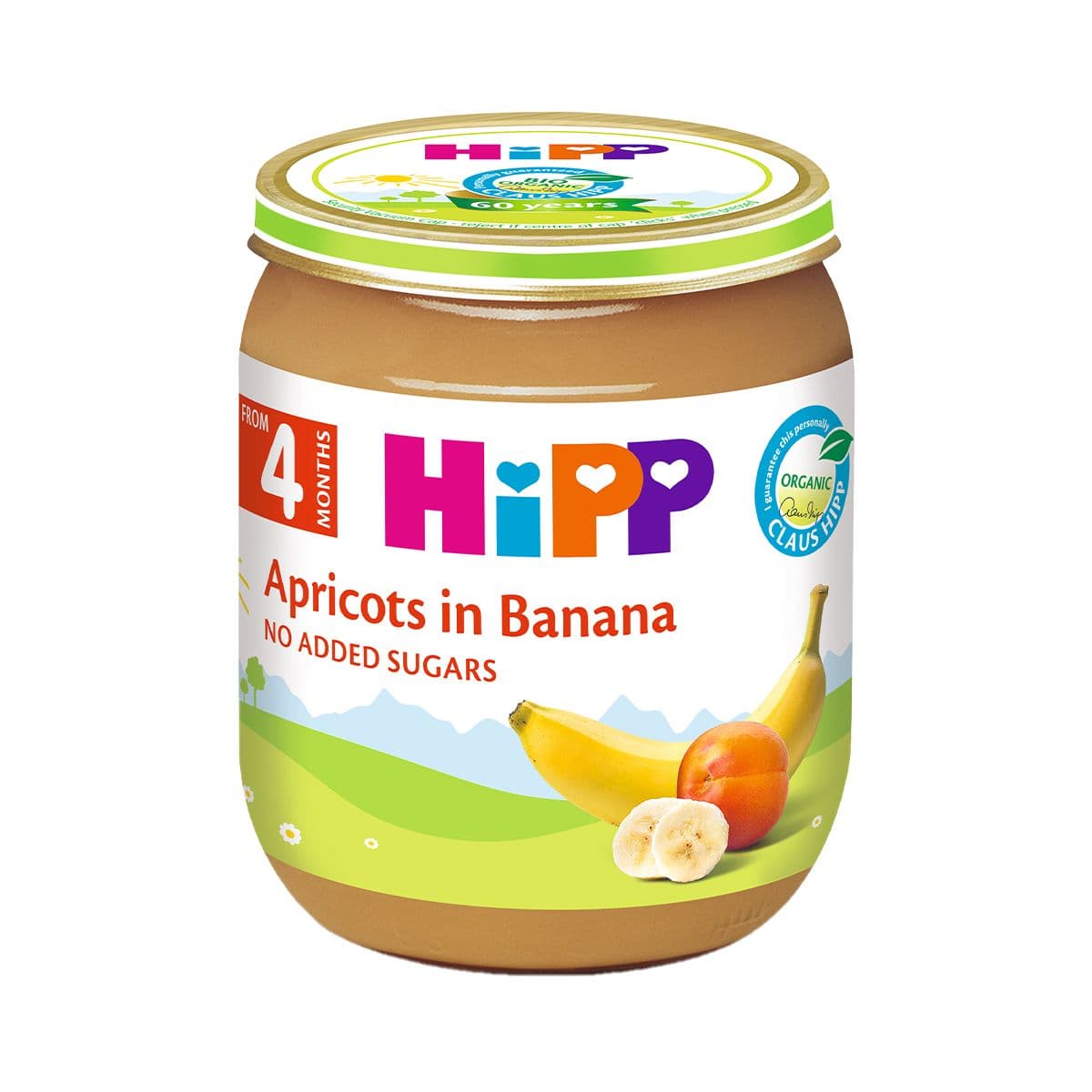 ხილფაფა გარგარი და ბანანი 4200-01 ჰიპი - HIPP