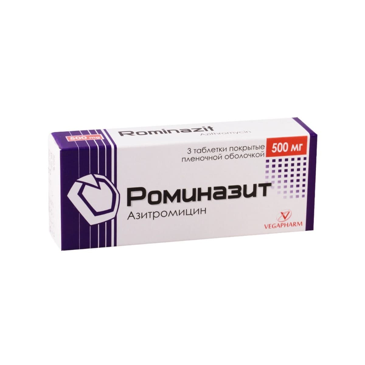 რომინაზიტი - Rominazit 500მგ 3 ტაბლეტი