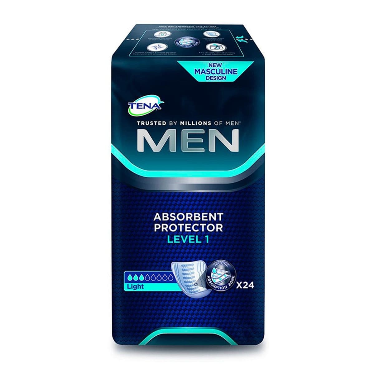 Tena - ტენა მამაკაცის უროლოგიური საფენი Light 24 ცალი 6359