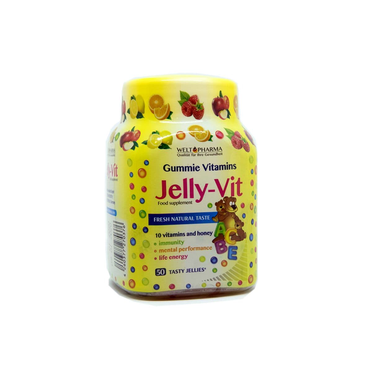 ჟელი-ვიტი - Jelly Vit 250მგ 50 საღეჭი ტაბლეტი Gmp