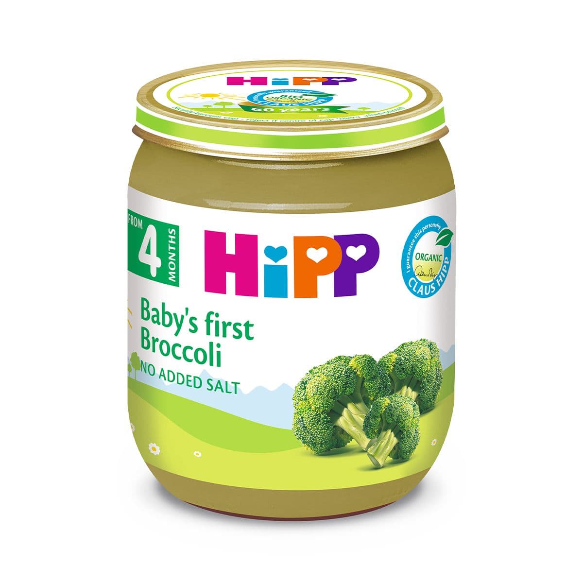 ბროკოლის პიურე 4 თვიდან 4012-01 ჰიპი - HIPP