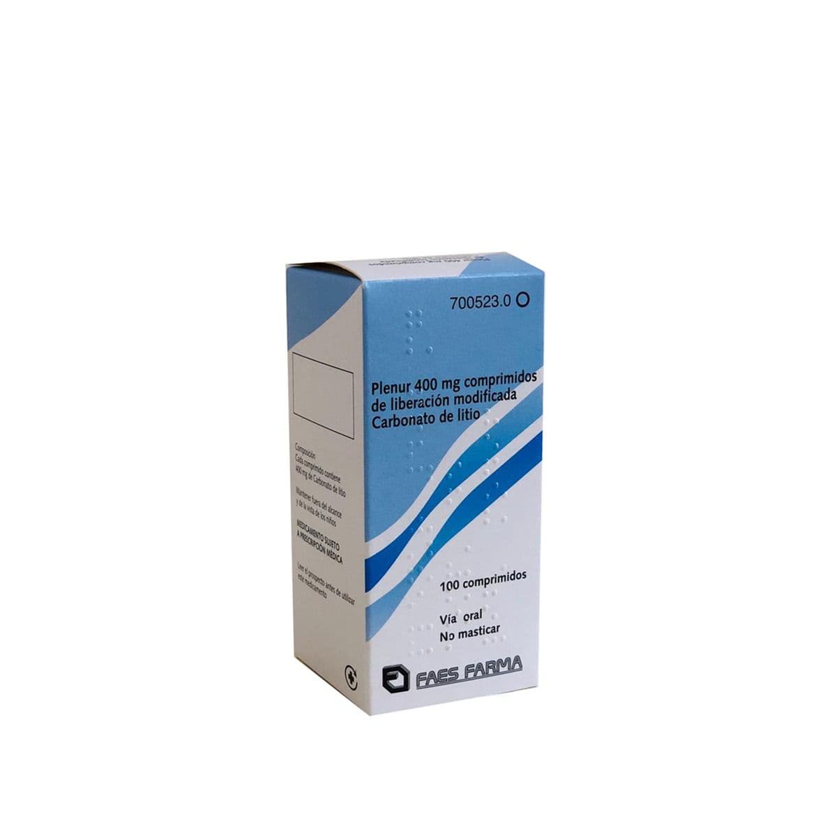 პლენური - Plenur 400მგ 100 ტაბლეტი