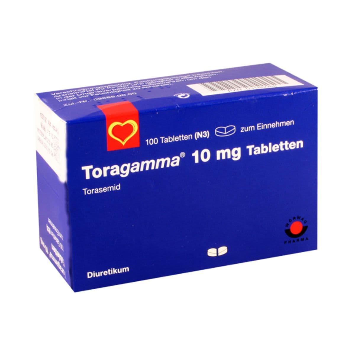 ტორაგამმა - Toragamma 10მგ 100 ტაბლეტი