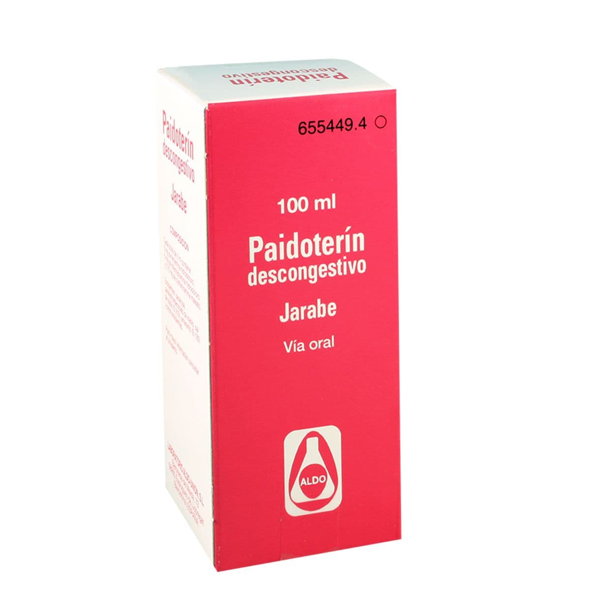 პაიდოტერინი - Paidoterin დეკონგესტანტი სიროფი 100მლ