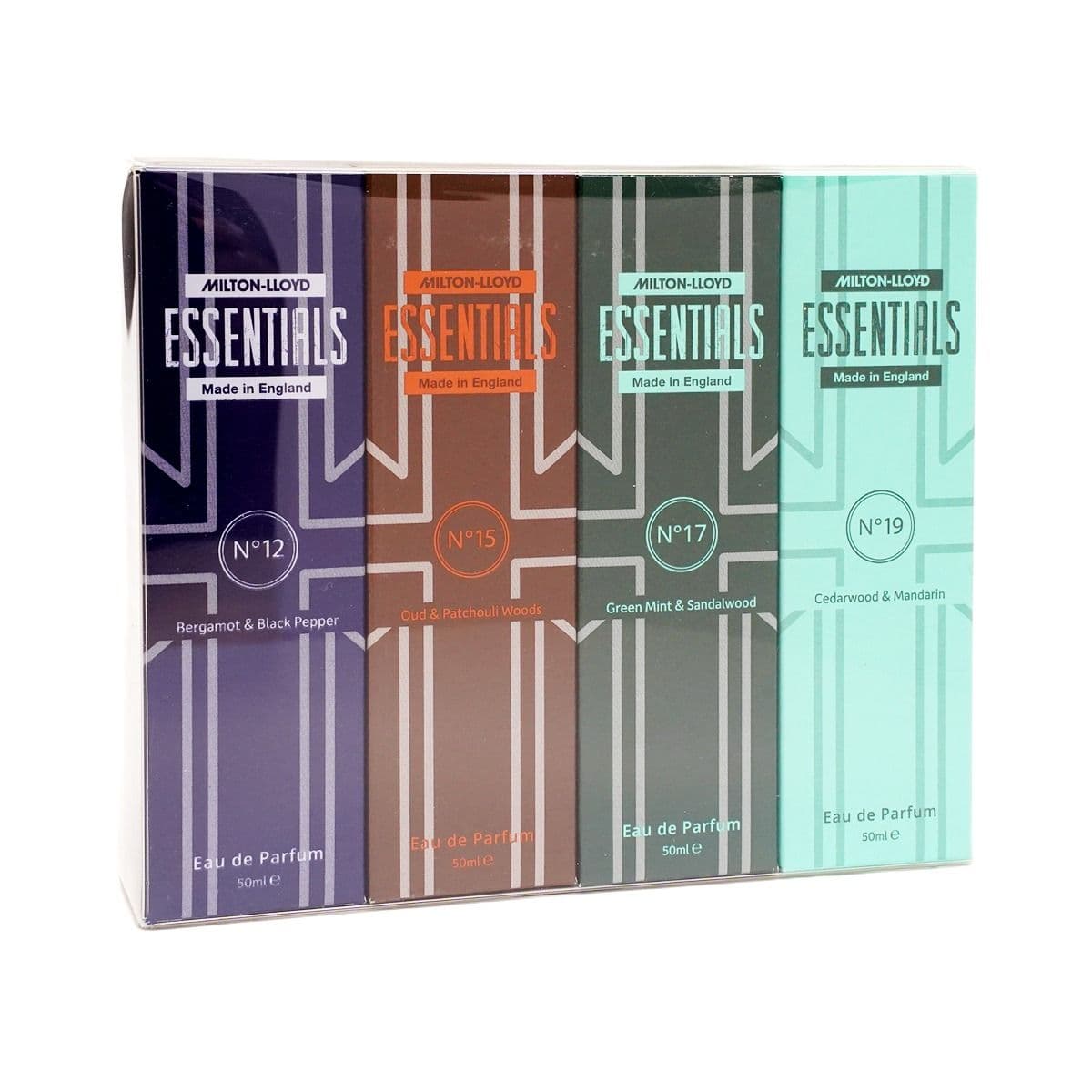 პარფიუმის ნაკრები Essentials N12 N15 N17 N19 50 მლ 2839 მილტონი - Milton