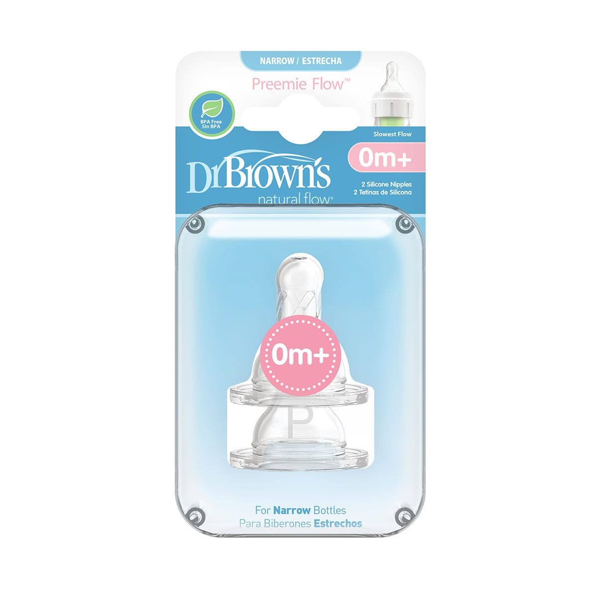 საწოვარა ჩვილის 2 ცალი 0486 დოქტორ ბრაუნი - DrBrowns