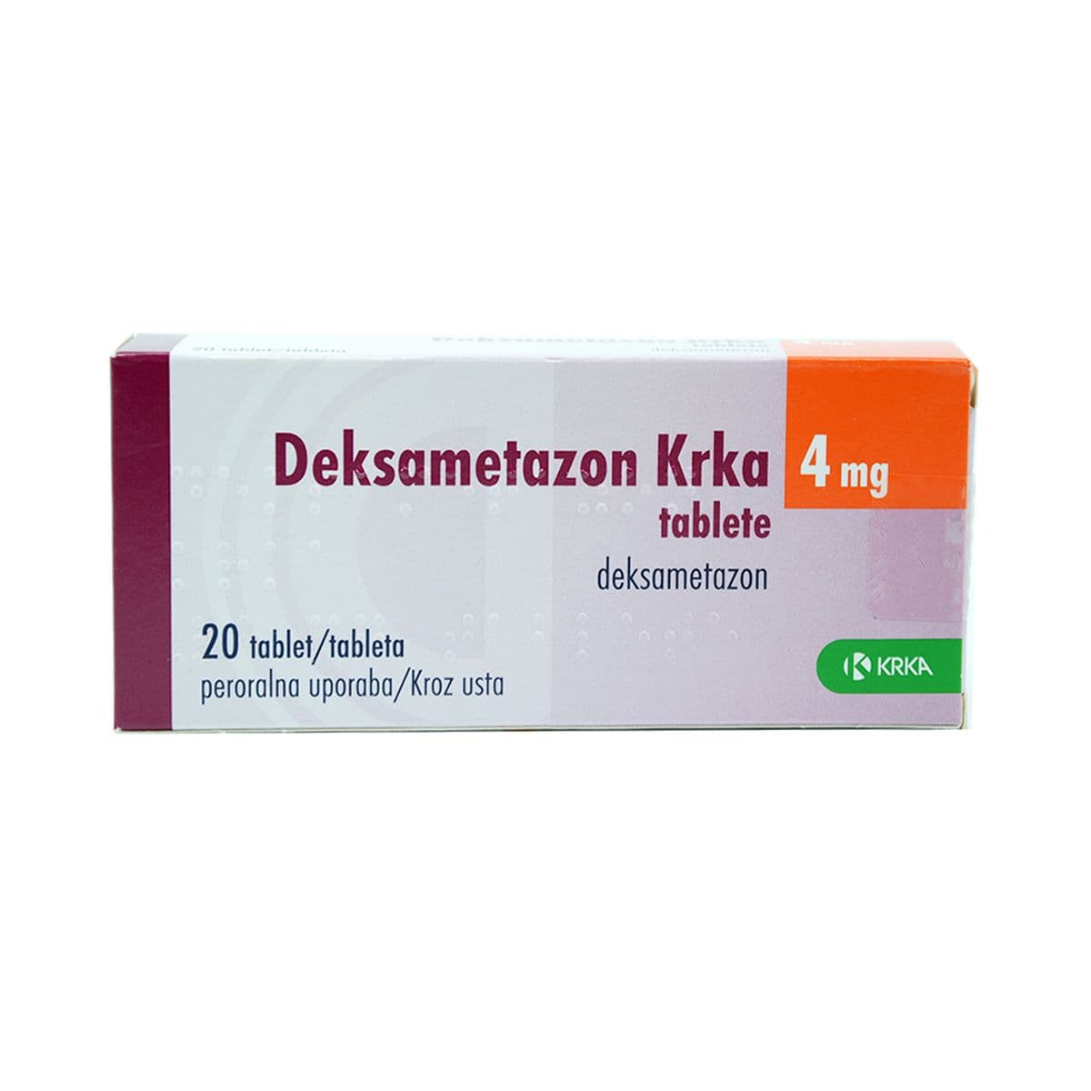 დექსამეტაზონი - Dexamethasone 4მგ 20 ტაბლეტი
