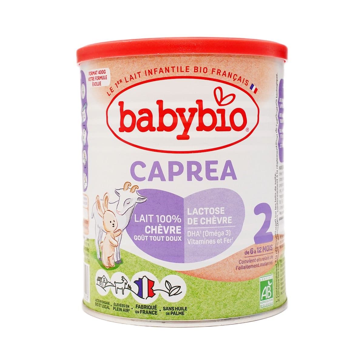 თხის რძე 6-12თ CAPREA 2 400 გ 0523 ბეიბი ბიო - Baby Bio