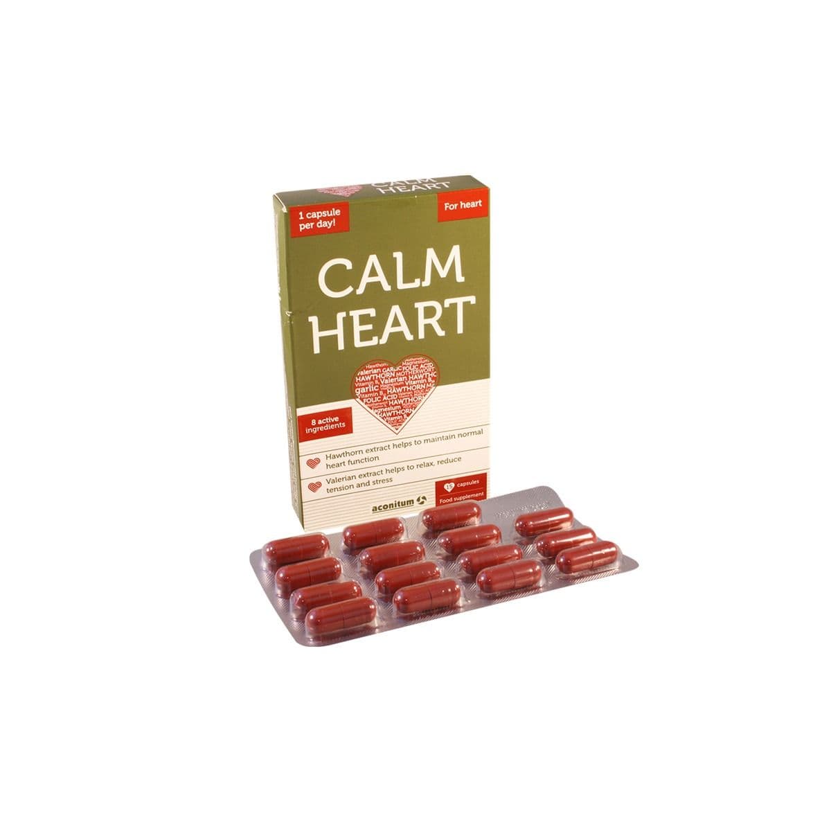 ქალმ ჰართი - Calm Heart 15 კაფსულა