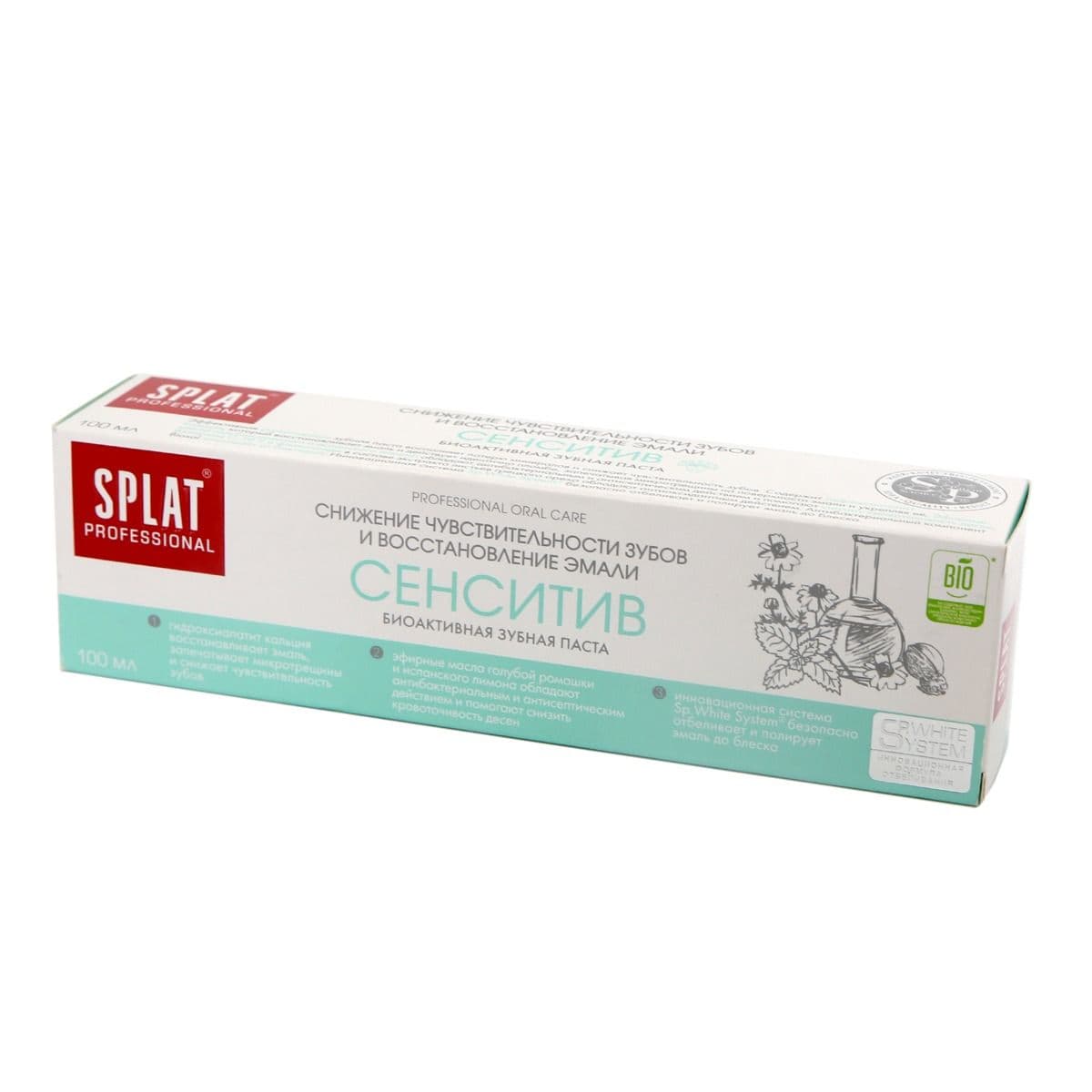 კბილის პასტა Sensitive 100მლ 5878 სპლატი - Splat