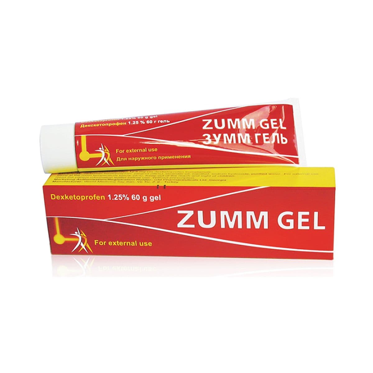 ზუმ - Zumm გელი 1.25% 60გ ტუბი Gmp