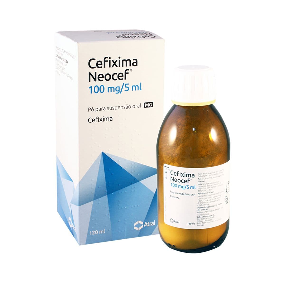 ნეოცეფი - Neocef ცეფექსიმ 100მგ/5მლ 120მლ