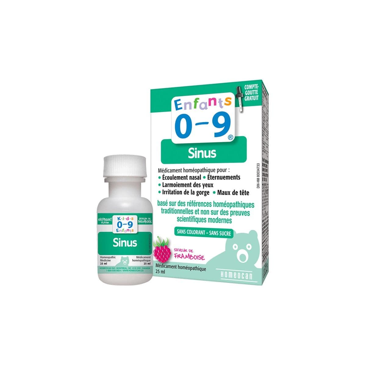 ქიდსი 0-9 - Kids 0-9 წვეთები სინუსი 25მლ