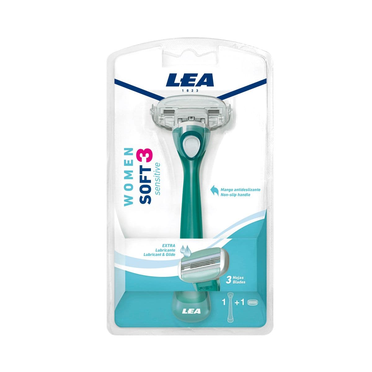 საპარსი ქალის Soft 3პირიანი 4417 ლეა - Lea