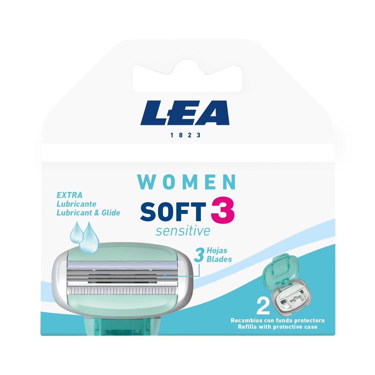 საპარსი პირი ქალის Soft3 4424 ლეა - Lea