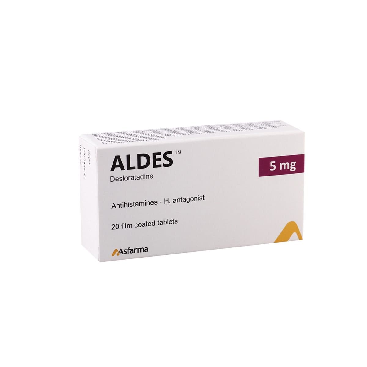 ალდეს - Aldes 5მგ 20 ტაბლეტი