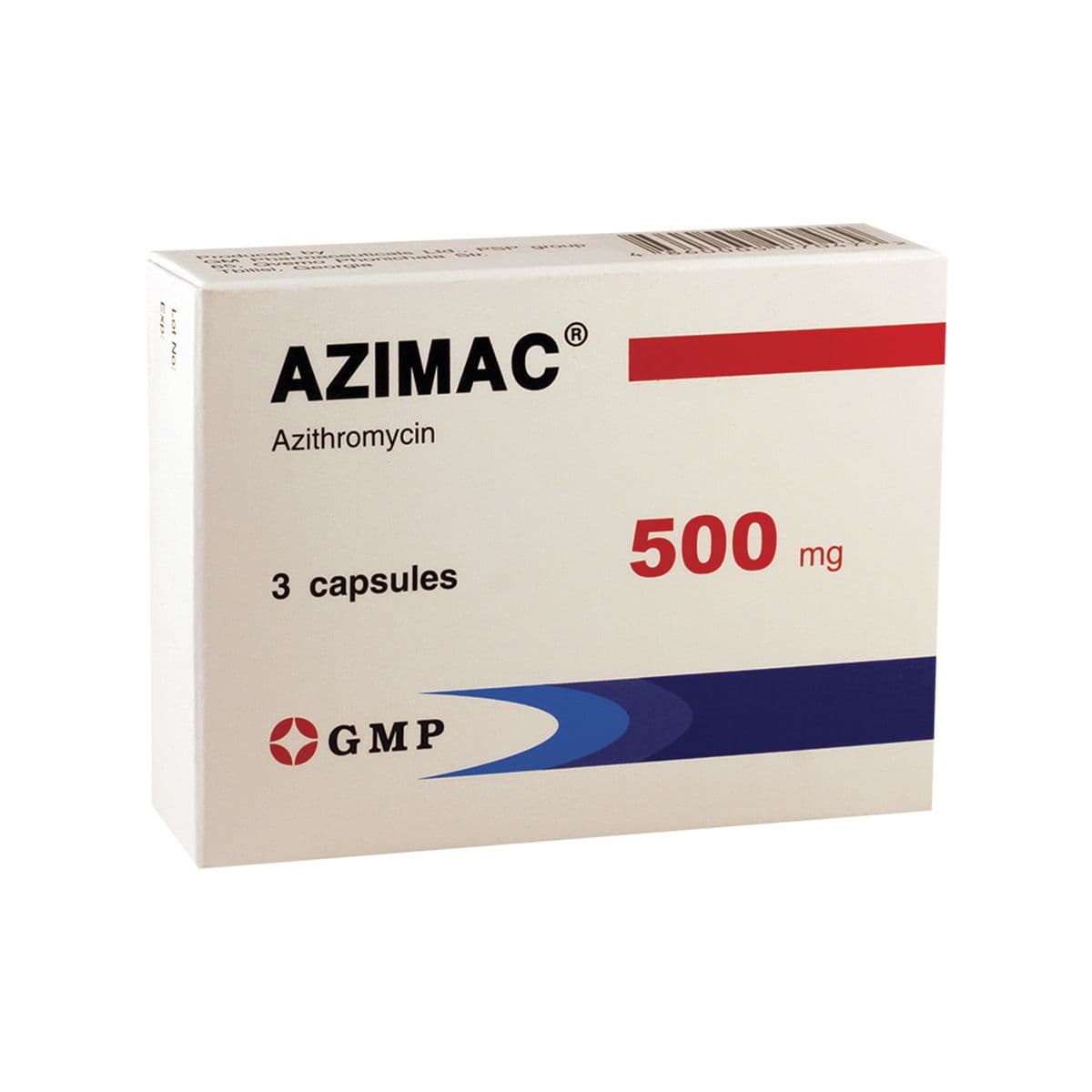 აზიმაკი - Azimac 500 მგ. 3 კაფსულა