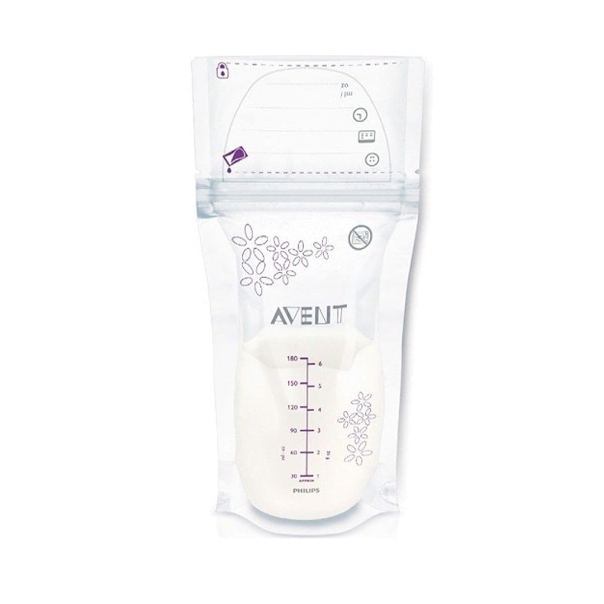 რძის შესანახი პაკეტი 25 ცალი 7363 ავენტი - Avent