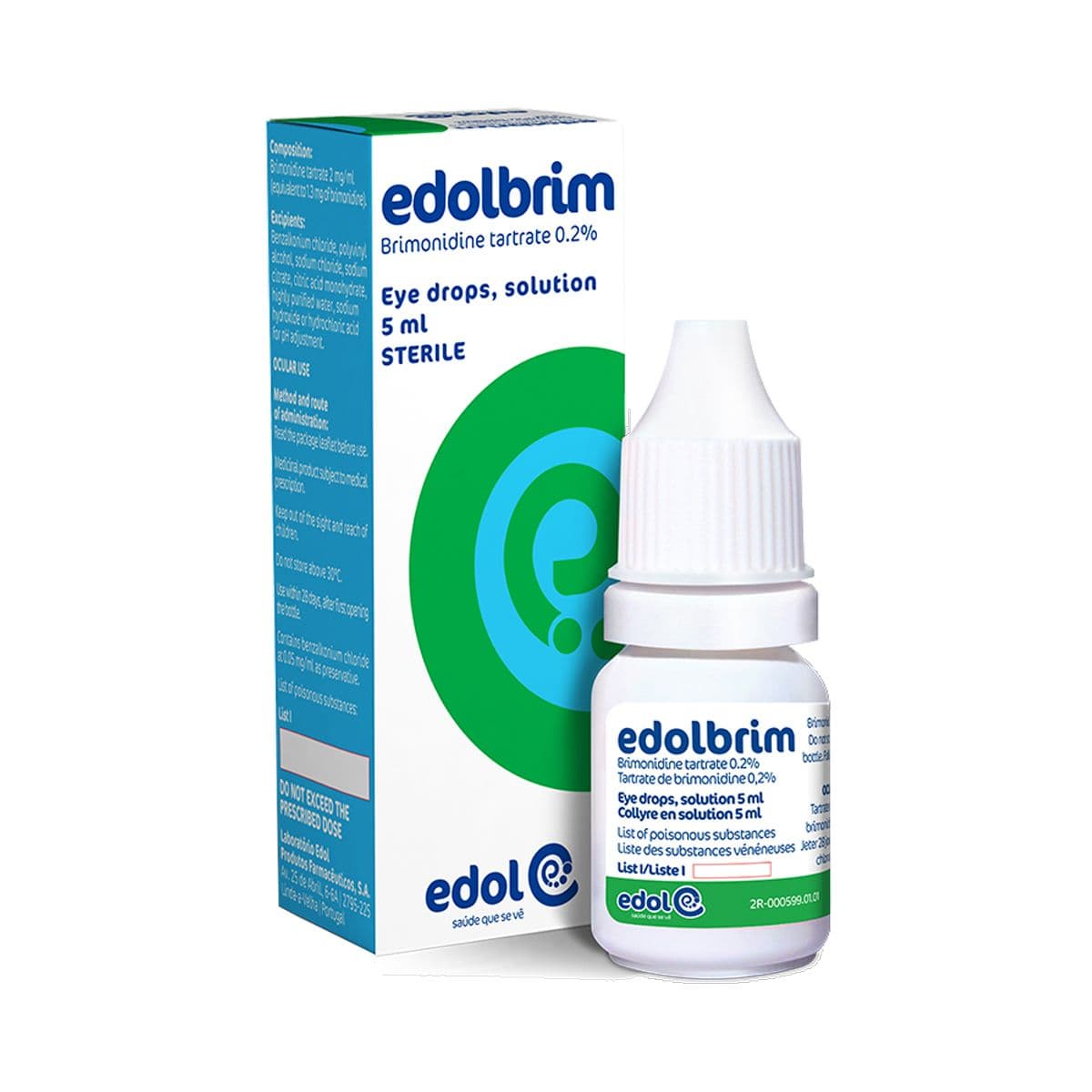 ედოლბრიმი - Eedolbrim თვალის წვეთები 0.2% 5მლ