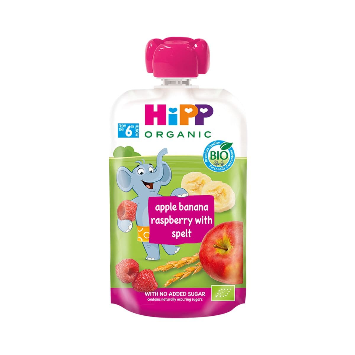 ვაშლის ბანანის ჟოლოს პიურე 8534-02 ჰიპი - HIPP