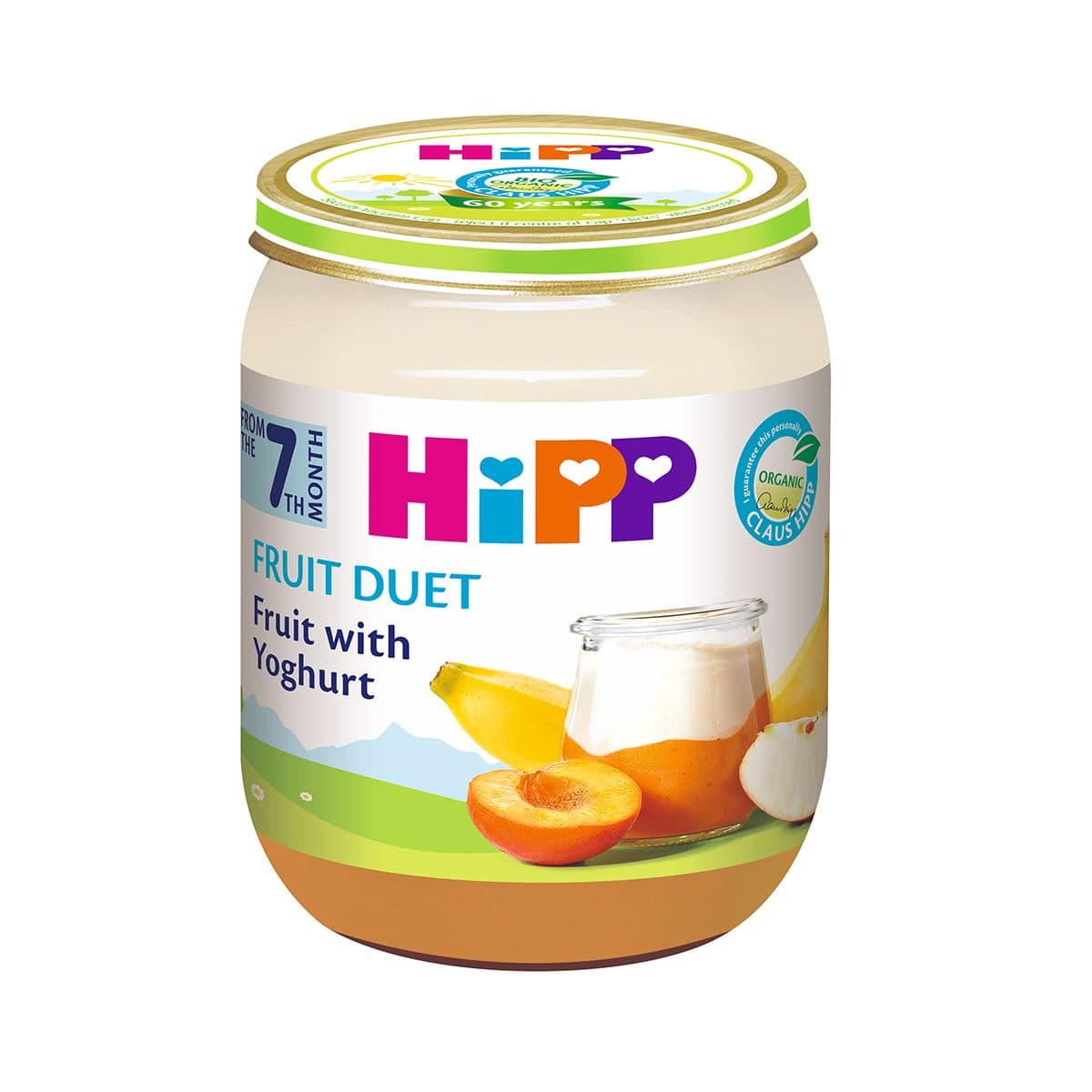 HIPP - ჰიპი იოგურტი დუეტი ხილით 5475-02