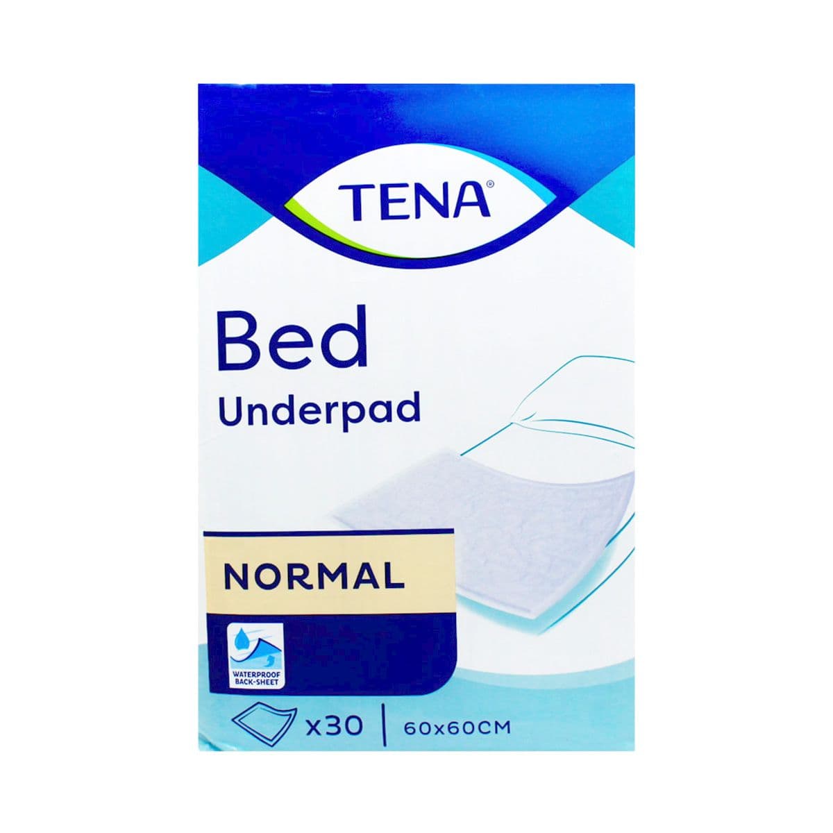 მწოლიარეს ზეწარი 60X60 30 ცალი 5427 ტენა - Tena