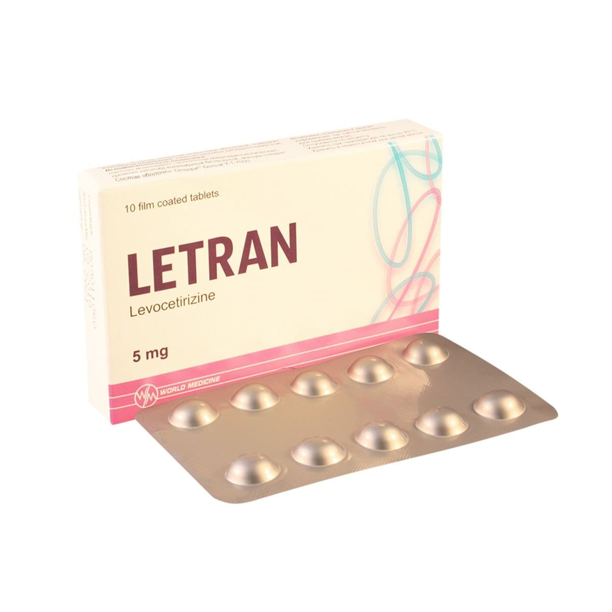 ლეტრანი - Letran 5მგ 10 ტაბლეტი