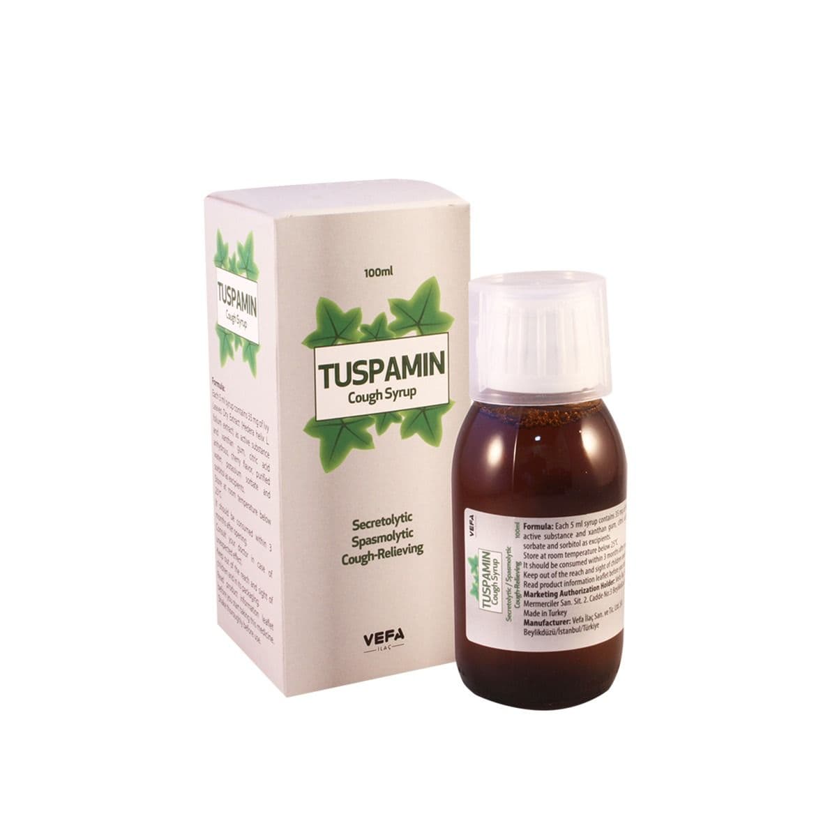 ტუსპამინი სიროფი 100მლ