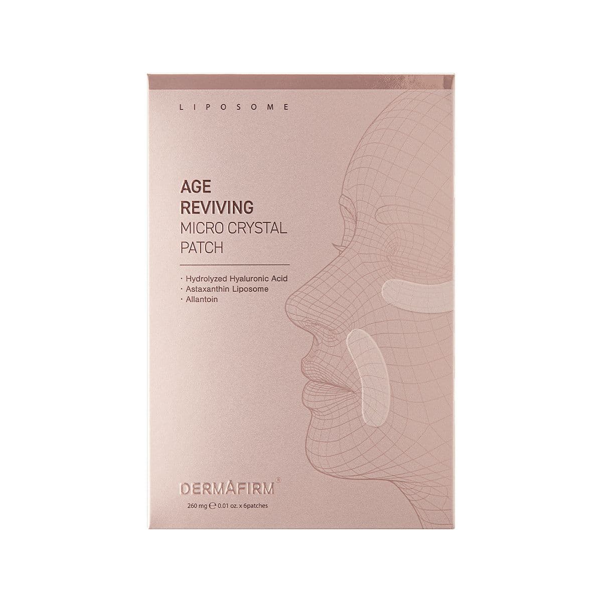 კრისტალური პაჩები Age Reviving 3ც 9086 დერმაფირმი - DERMAFIRM