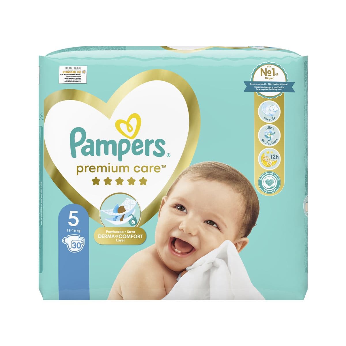 პამპერსი - Pampers პრემიუმი 11-16 კგ 30 ცალი 9399