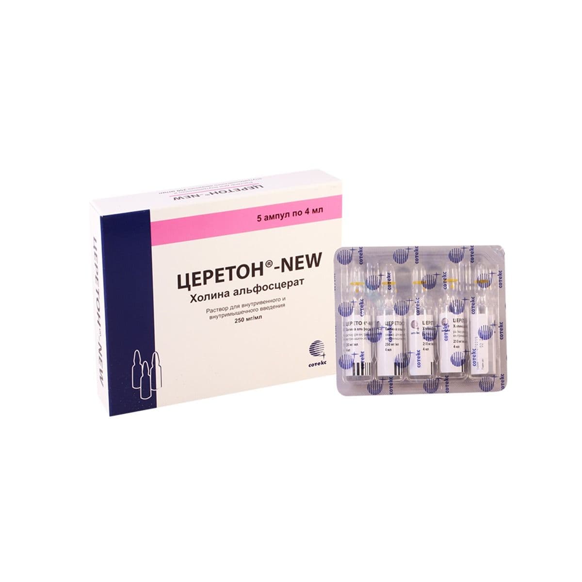 ცერეტონი-NEWამპ.250მგ/მლ 4მლN5
