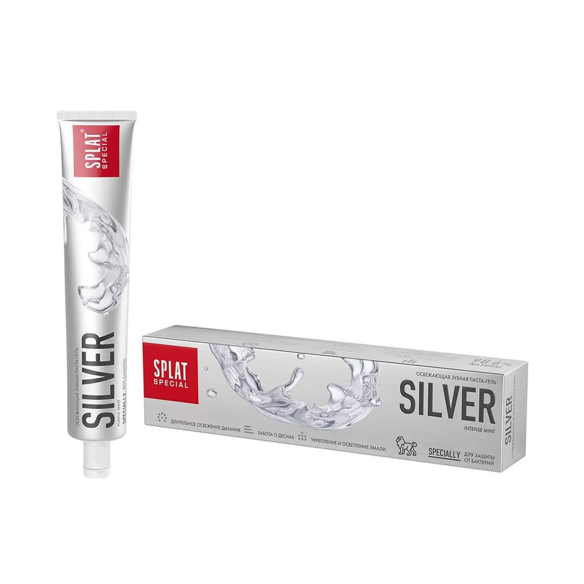 კბილის პასტა Silver 75მლ 9807 სპლატი - Splat