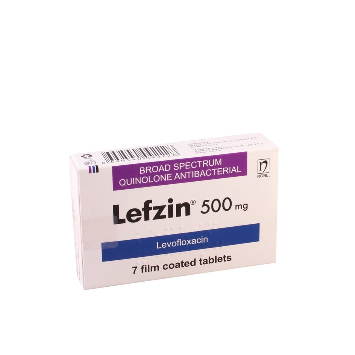 ლეფზინი - Lefzin 500მგ 7 ტაბლეტი