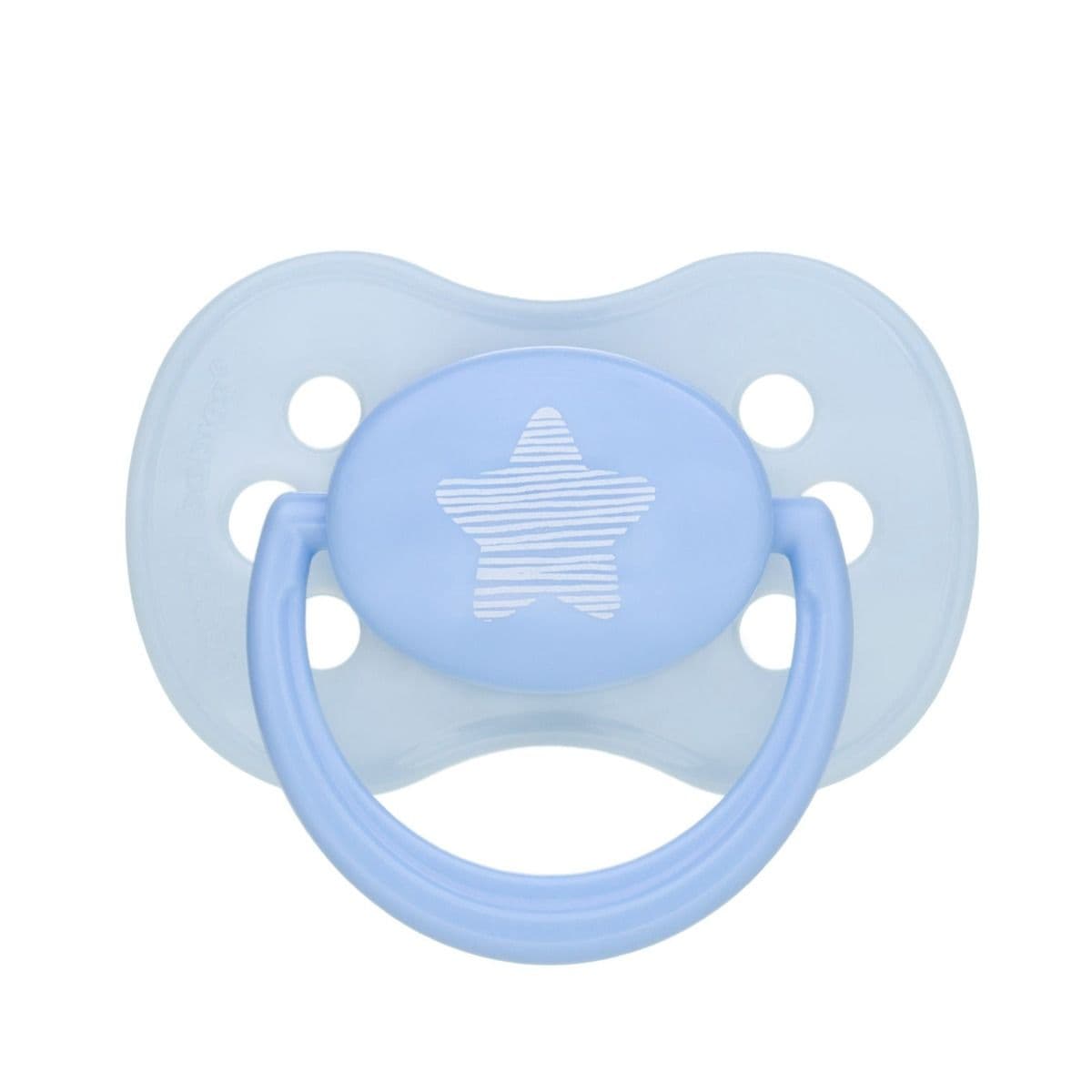 მატყუარა სილიკონის მრგვალთავიანი 0-6თვემდე 22/422 კანპოლი - Canpol