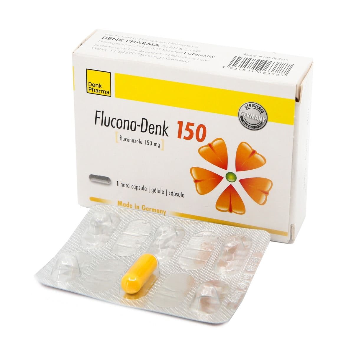 ფლუკონა დენკი - Flucona Denk 150მგ 1 კაფსულა