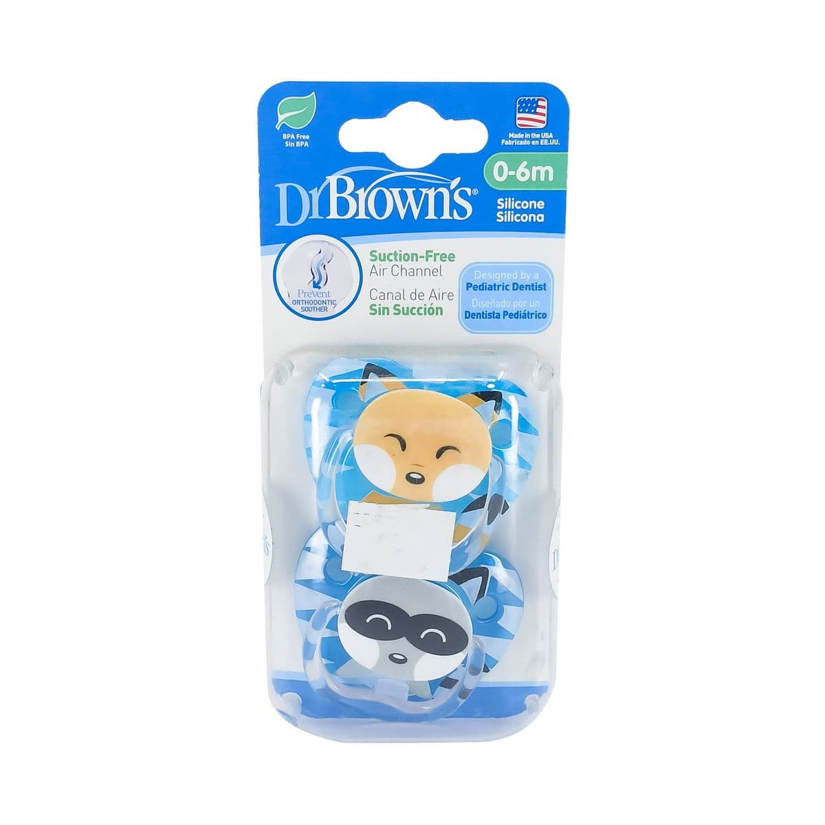 მატყუარა ცხოველები 0-6თ 2ცალი დოქტორ ბრაუნი - DrBrowns