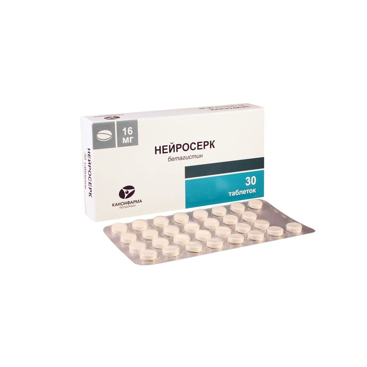 ნეიროსერკი - Neiroserc ტაბ.16მგ N30