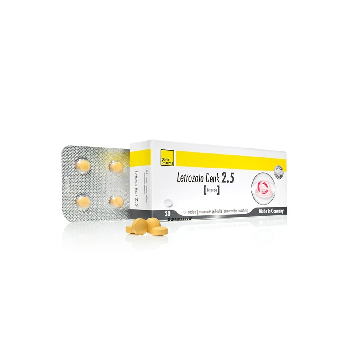 ლეტროზოლი-დენკი - Letrozol-Denk 2.5მგ 30 ტაბლეტი