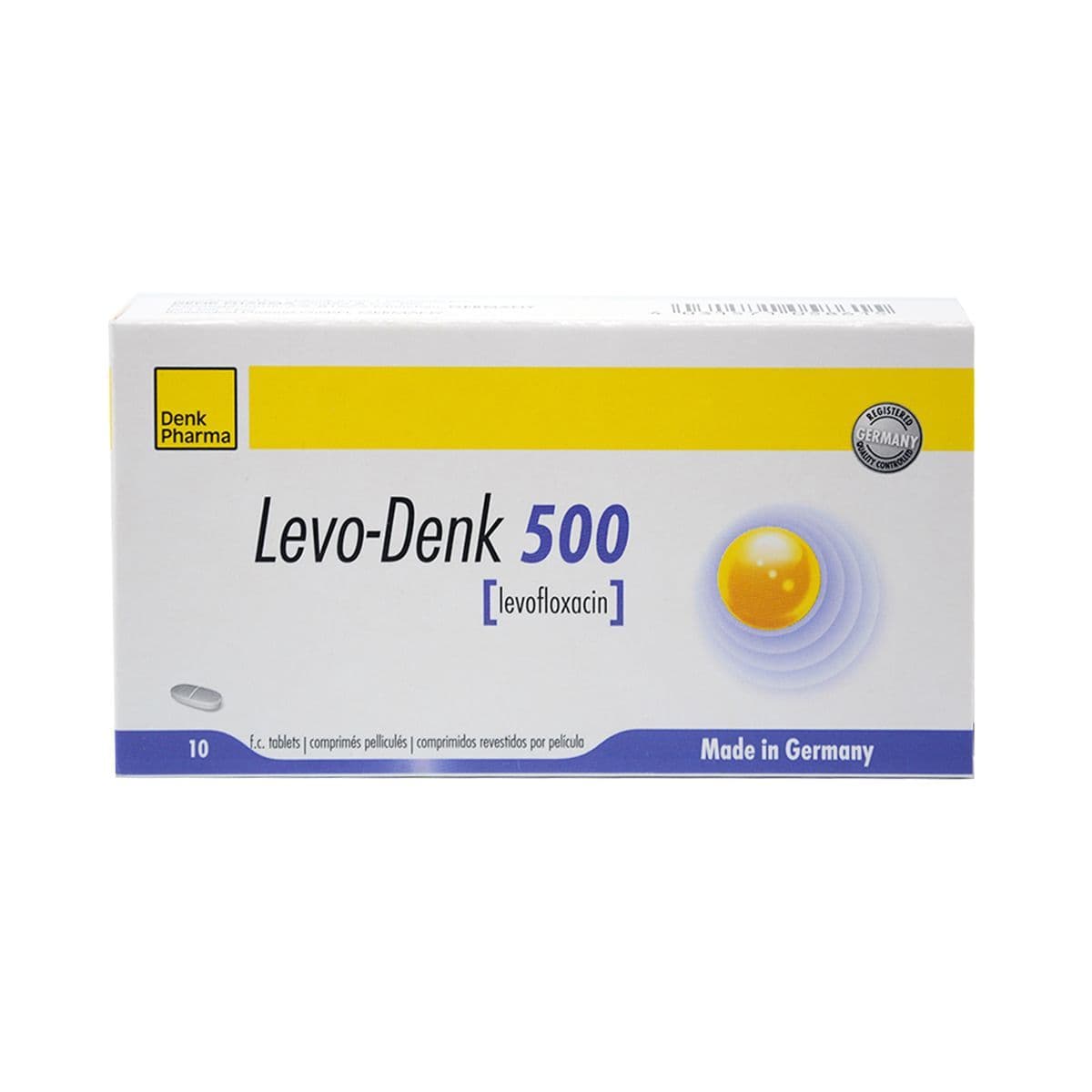 ლევო-დენკი - Levo-Denk 500მგ 10 ტაბლეტი