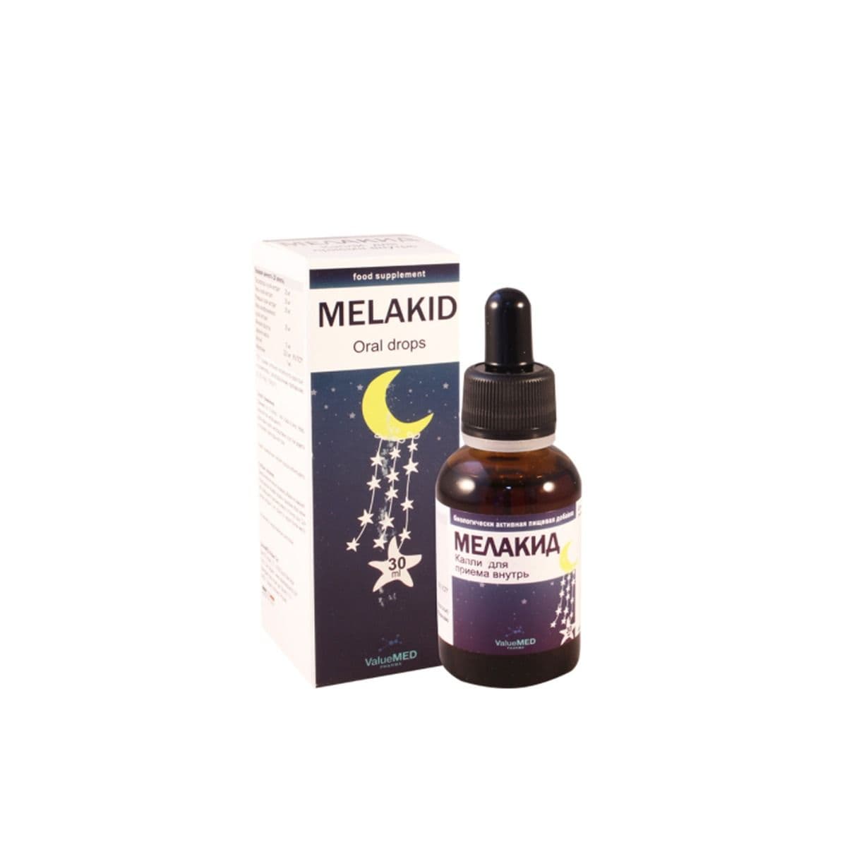 მელაქიდი - Melakid წვეთები 30მლ