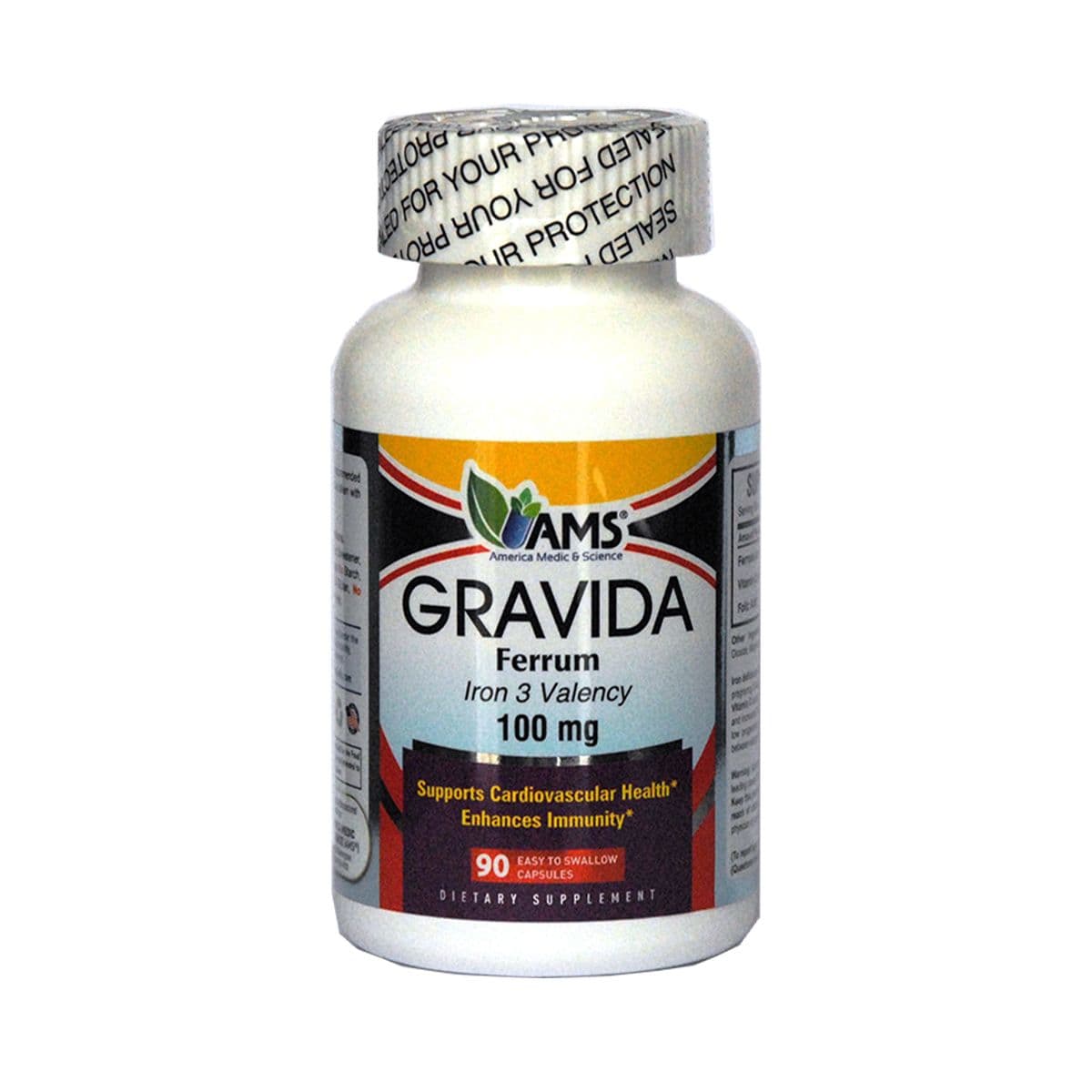 გრავიდა ფერუმი - Gravida Ferrum 90 კაფსულა